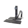 de pie sentado 2 de pie sentado Ergotron 24 317 026 WorkFit A ergotron superficie de trabajo